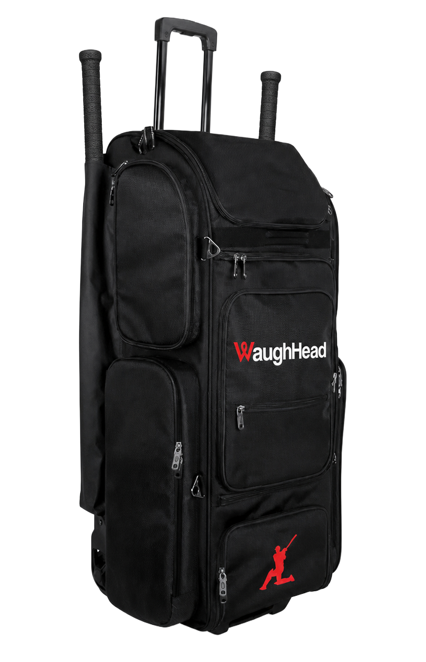 WaughHead wheelie cricket bag