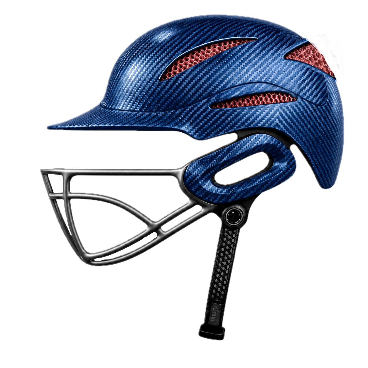 WaughHead helmet in navy carbon fibre