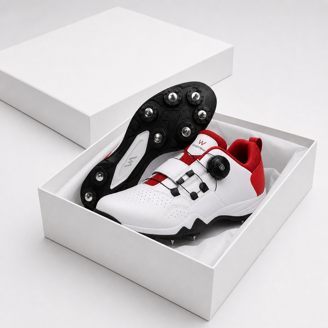 WaughHead cricket shoes